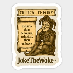 Critical Theory Sticker